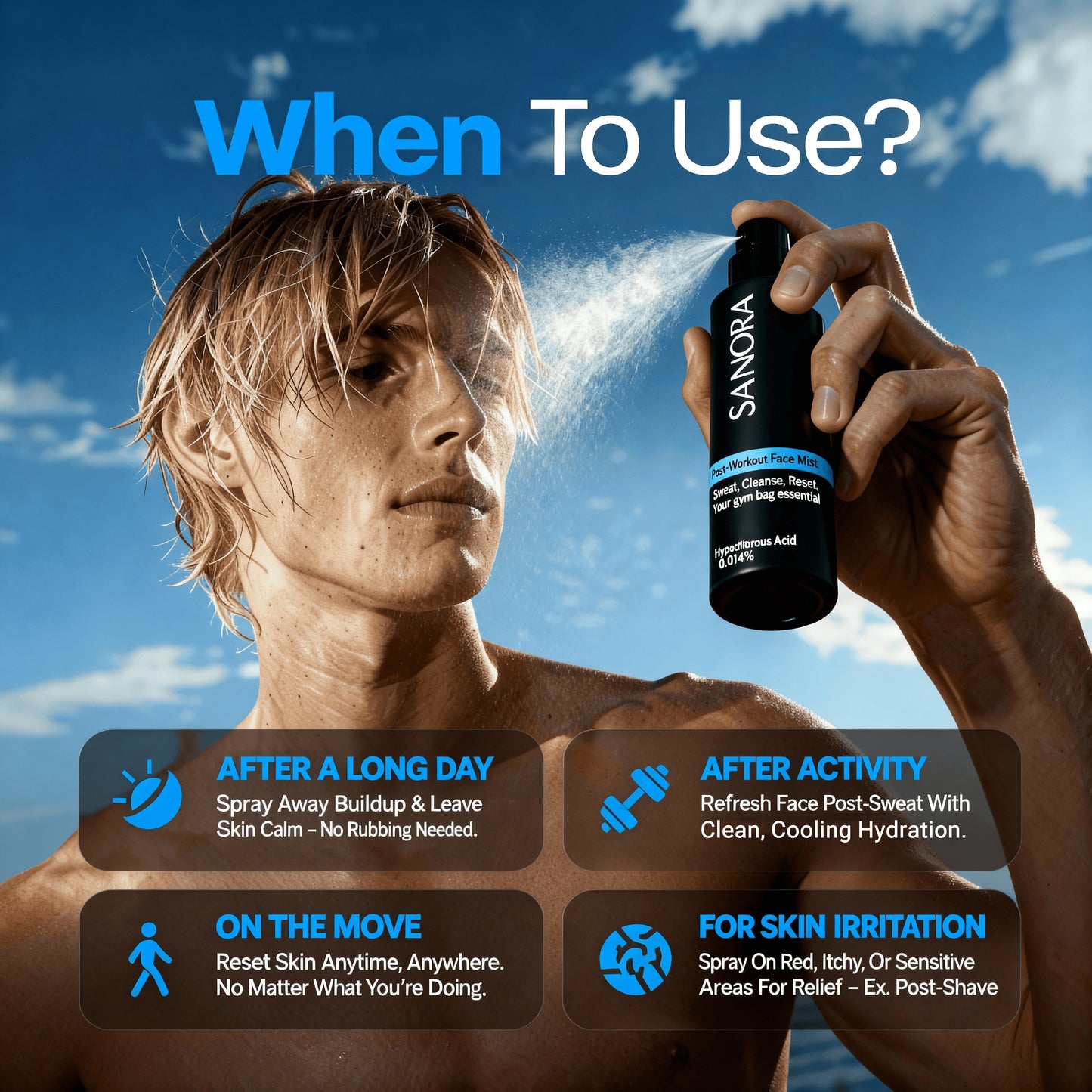 SANORA Post-Workout Face Mist